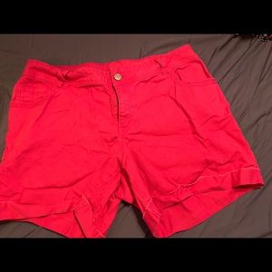 Plus size pink Lane Bryant short size 20